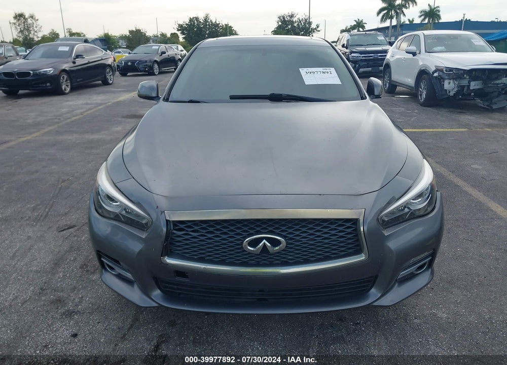 2015 INFINITI Q50 PREMIUM VIN: JN1BV7AR9FM406038