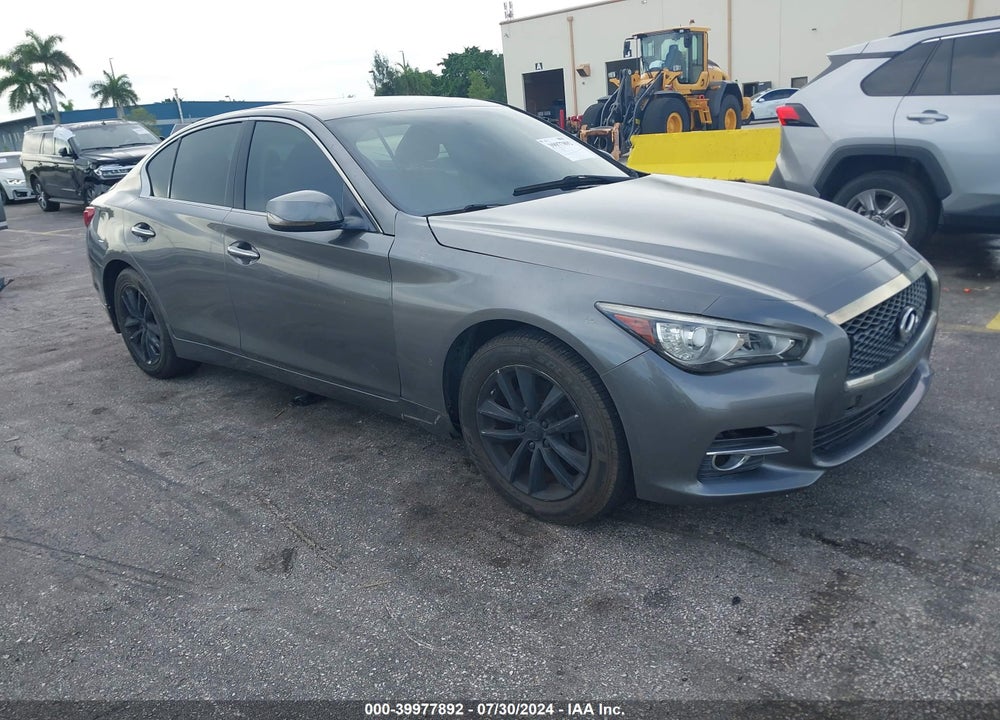 2015 INFINITI Q50 PREMIUM VIN: JN1BV7AR9FM406038