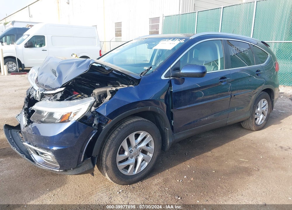 2015 HONDA CR-V EX-L VIN: 2HKRM4H72FH658158
