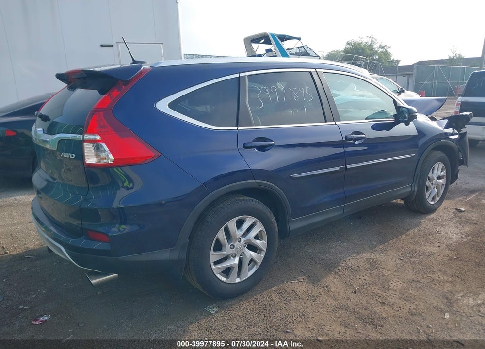 2015 HONDA CR-V EX-L VIN: 2HKRM4H72FH658158