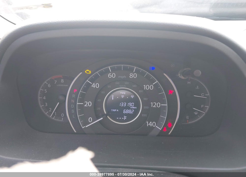 2015 HONDA CR-V EX-L VIN: 2HKRM4H72FH658158