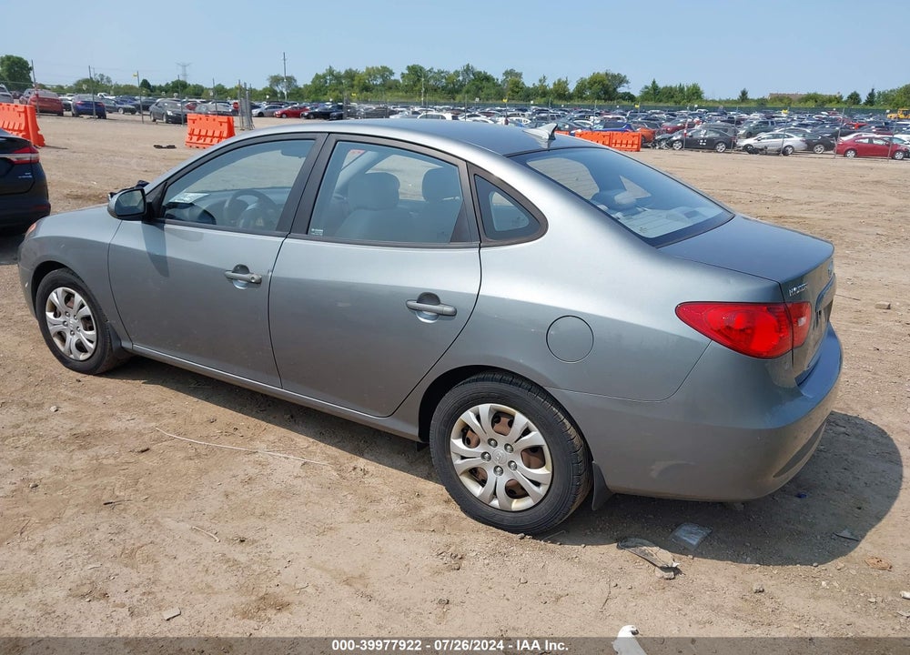 2009 HYUNDAI ELANTRA GLS VIN: KMHDU46D99U786681