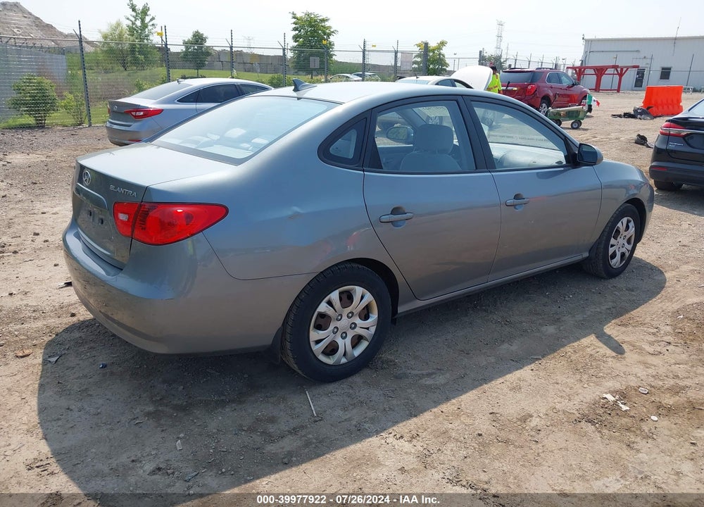 2009 HYUNDAI ELANTRA GLS VIN: KMHDU46D99U786681