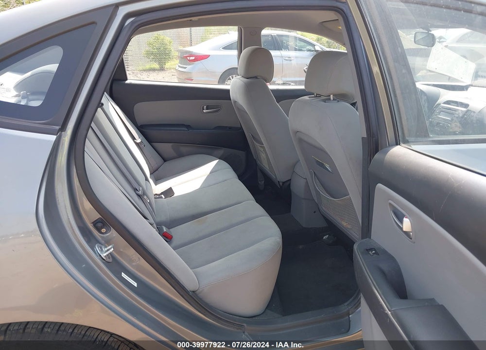 2009 HYUNDAI ELANTRA GLS VIN: KMHDU46D99U786681