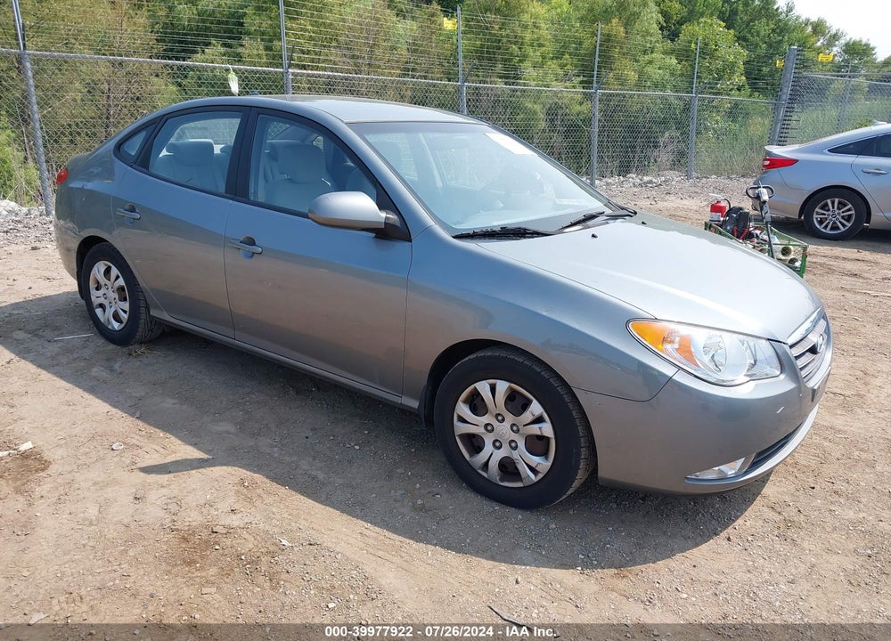 2009 HYUNDAI ELANTRA GLS VIN: KMHDU46D99U786681