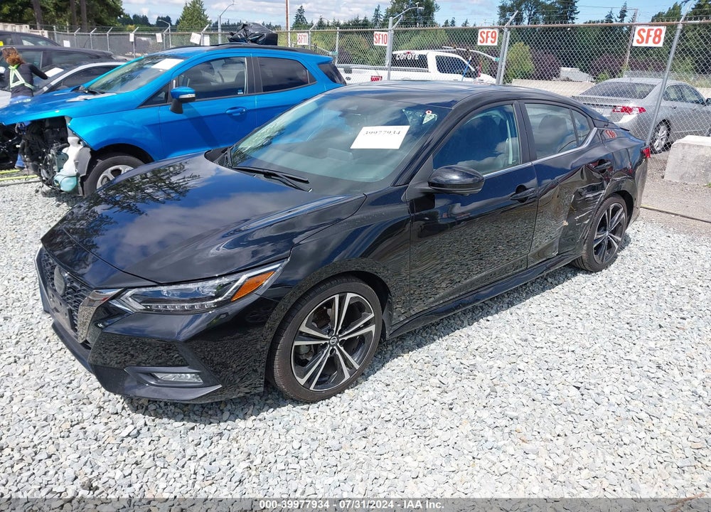 2020 NISSAN SENTRA SR XTRONIC CVT VIN: 3N1AB8DV2LY287860