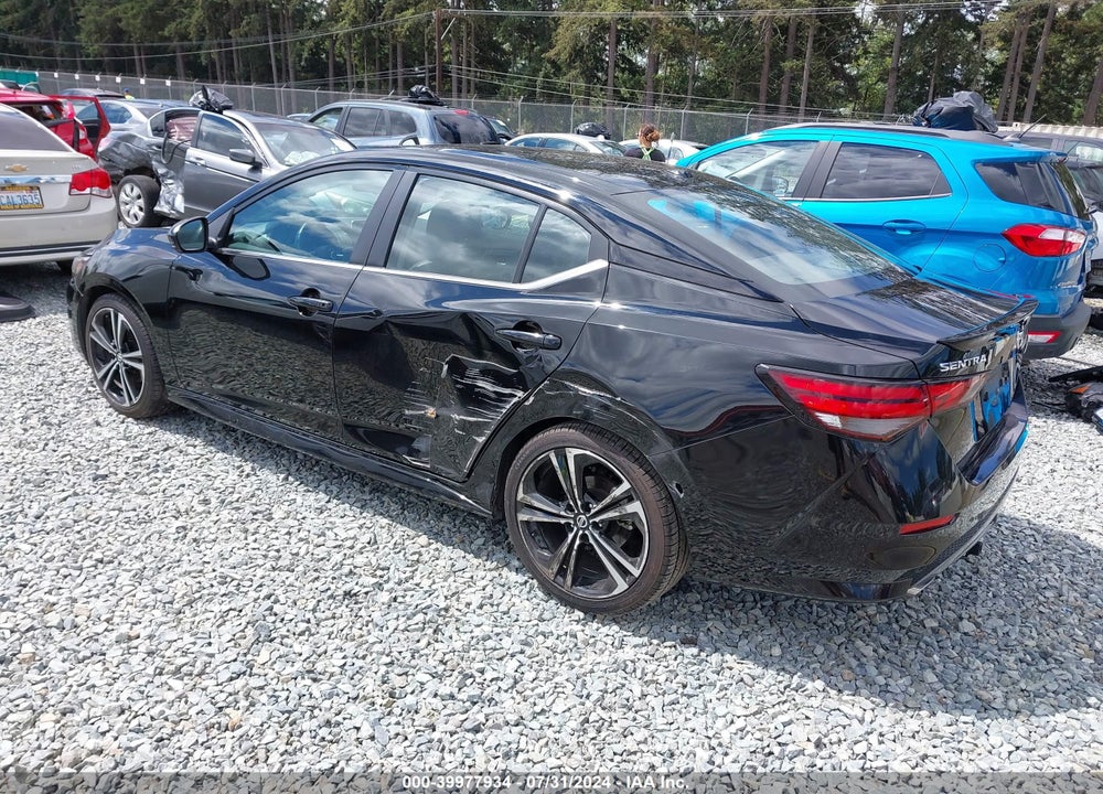 2020 NISSAN SENTRA SR XTRONIC CVT VIN: 3N1AB8DV2LY287860