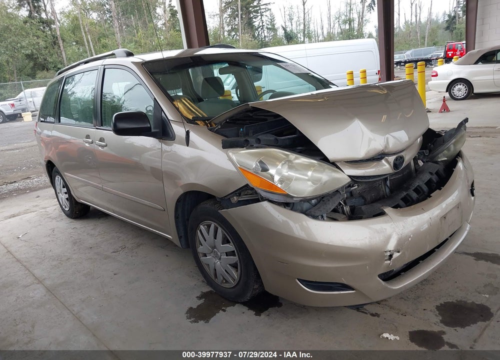 2009 TOYOTA SIENNA CE VIN: 5TDZK23C49S238379