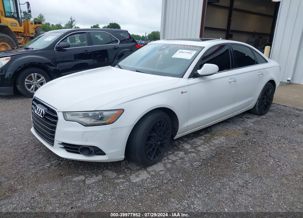 2014 AUDI A6 3.0T PREMIUM PLUS VIN: WAUFGAFC4EN154117