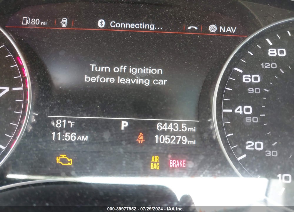 2014 AUDI A6 3.0T PREMIUM PLUS VIN: WAUFGAFC4EN154117