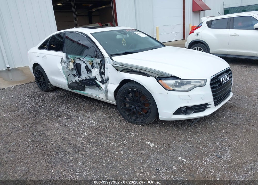 2014 AUDI A6 3.0T PREMIUM PLUS VIN: WAUFGAFC4EN154117