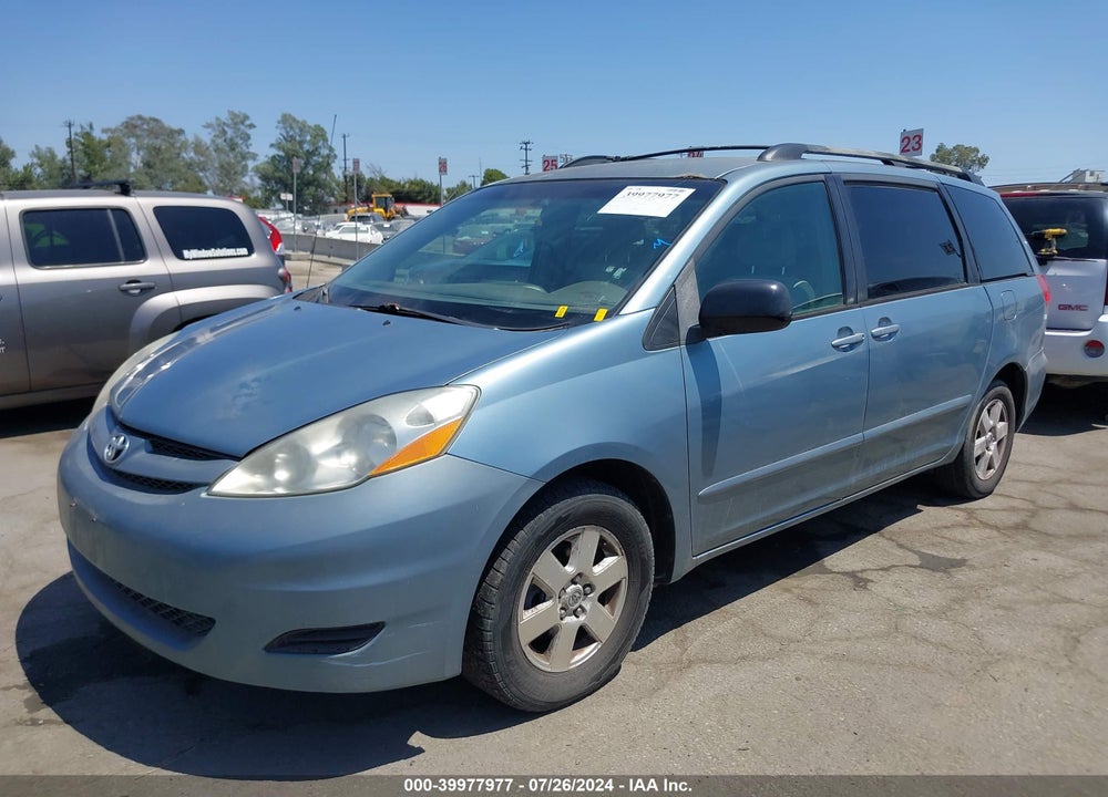 2007 TOYOTA SIENNA LE VIN: 5TDZK23C07S068308