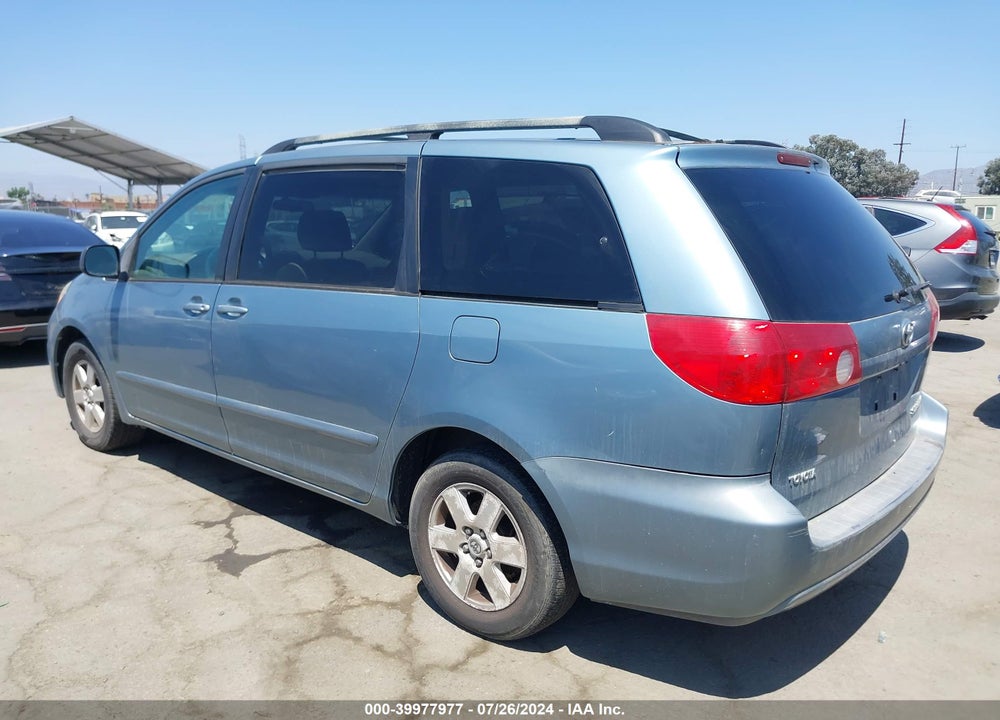 2007 TOYOTA SIENNA LE VIN: 5TDZK23C07S068308