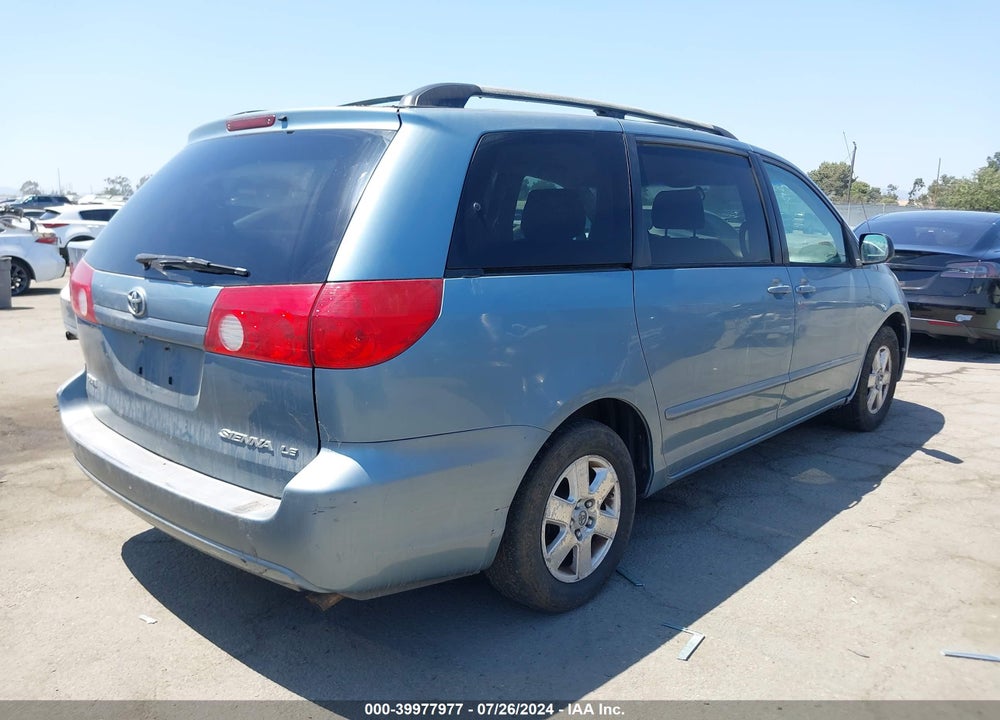 2007 TOYOTA SIENNA LE VIN: 5TDZK23C07S068308