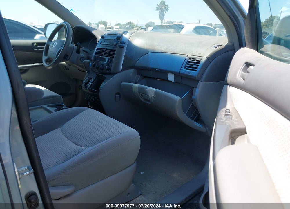 2007 TOYOTA SIENNA LE VIN: 5TDZK23C07S068308