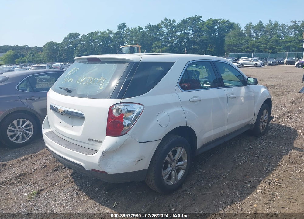 2013 CHEVROLET EQUINOX LS VIN: 2GNALBEK1D6424826