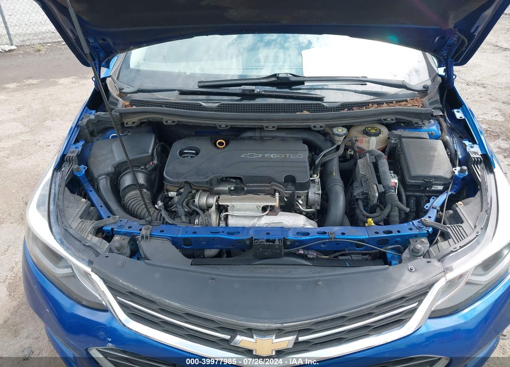 2016 CHEVROLET CRUZE LT AUTO VIN: 1G1BE5SM5G7311442