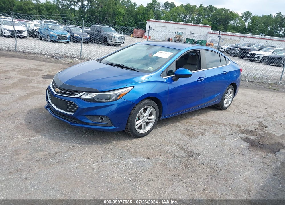 2016 CHEVROLET CRUZE LT AUTO VIN: 1G1BE5SM5G7311442