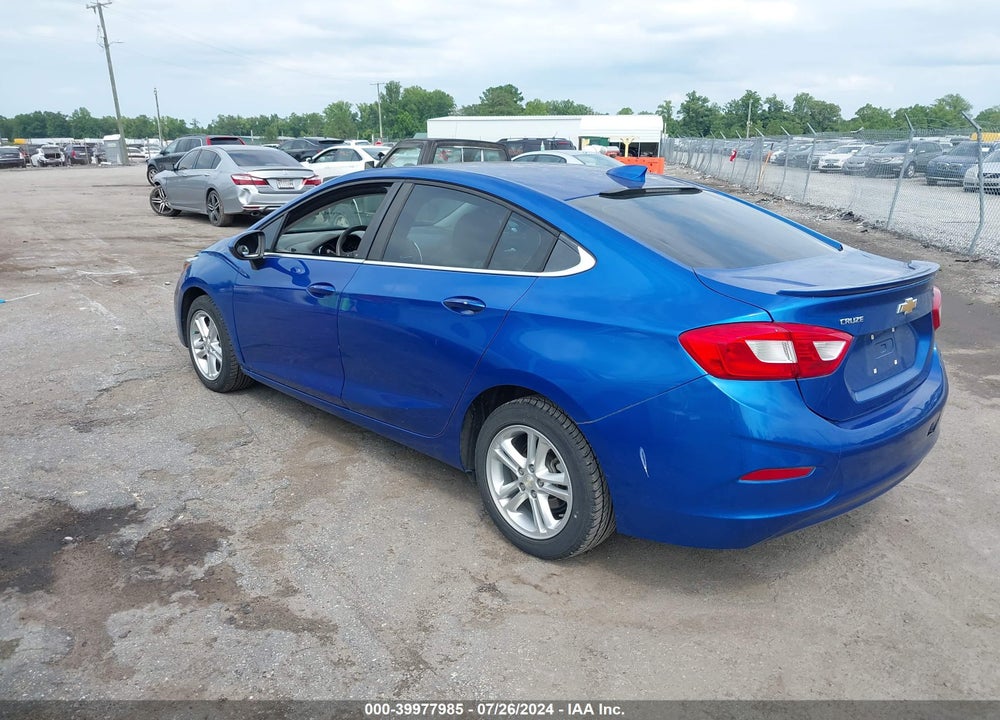 2016 CHEVROLET CRUZE LT AUTO VIN: 1G1BE5SM5G7311442