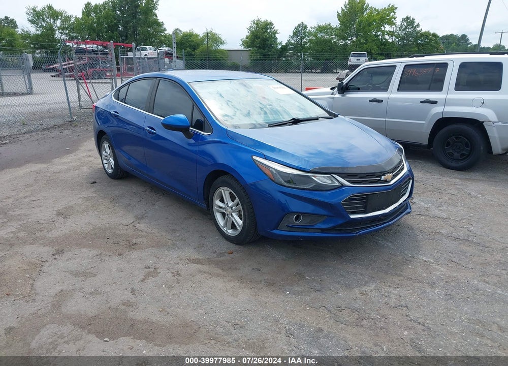 2016 CHEVROLET CRUZE LT AUTO VIN: 1G1BE5SM5G7311442