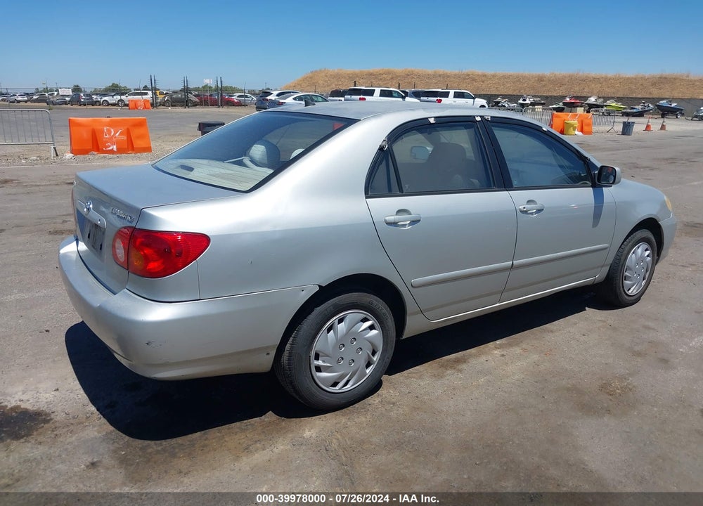 2003 TOYOTA COROLLA LE VIN: 1NXBR32E53Z124072