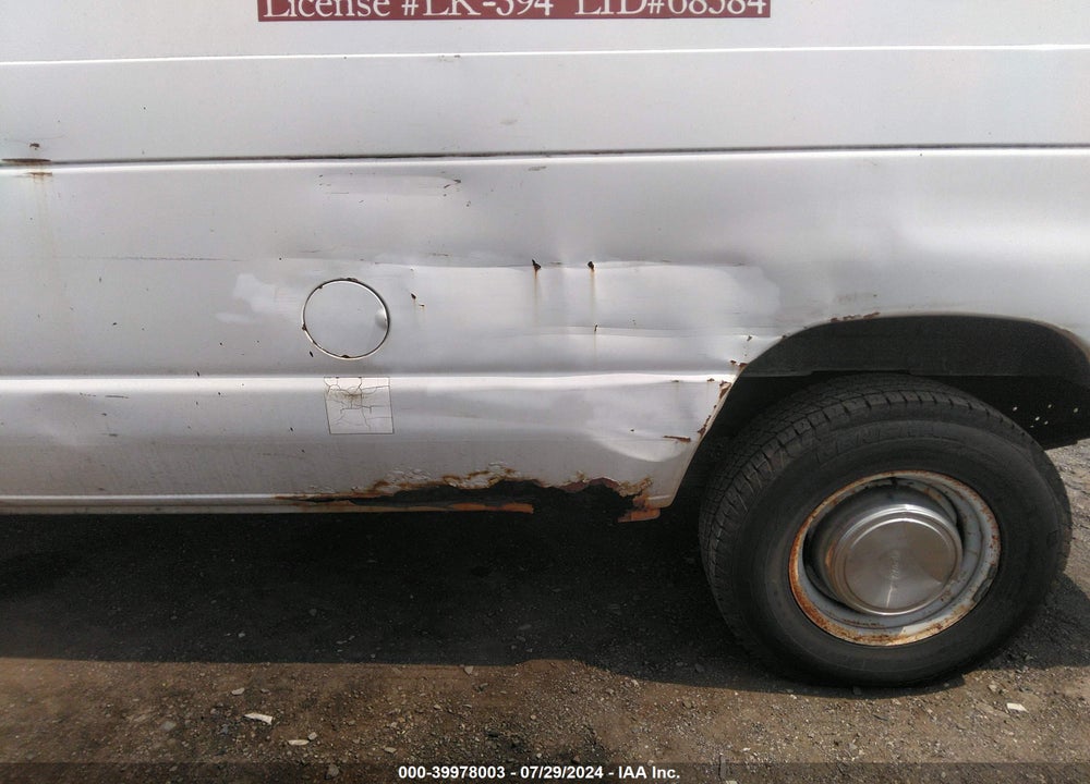 2003 FORD E-350 SUPER DUTY VIN: 1FTSE34FX3HA19431