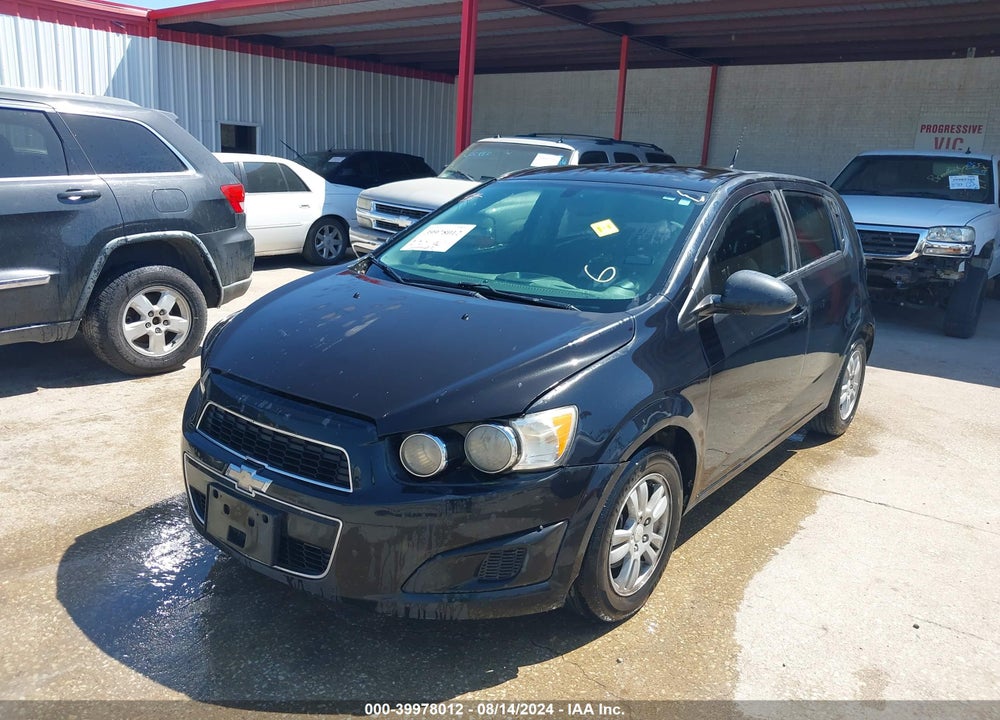 2014 CHEVROLET SONIC LT AUTO VIN: 1G1JC6SH2E4114687