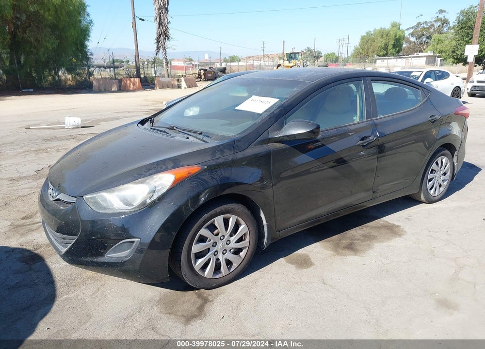 2013 HYUNDAI ELANTRA GLS VIN: 5NPDH4AE5DH159181