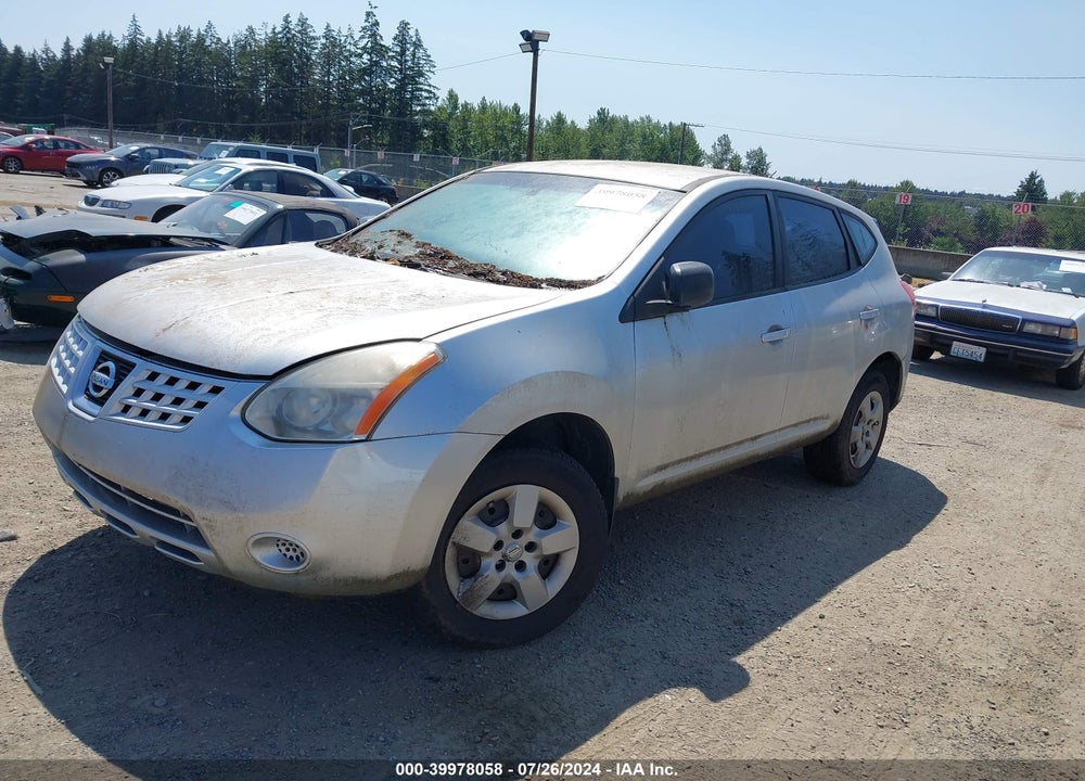 2008 NISSAN ROGUE S VIN: JN8AS58V68W134147