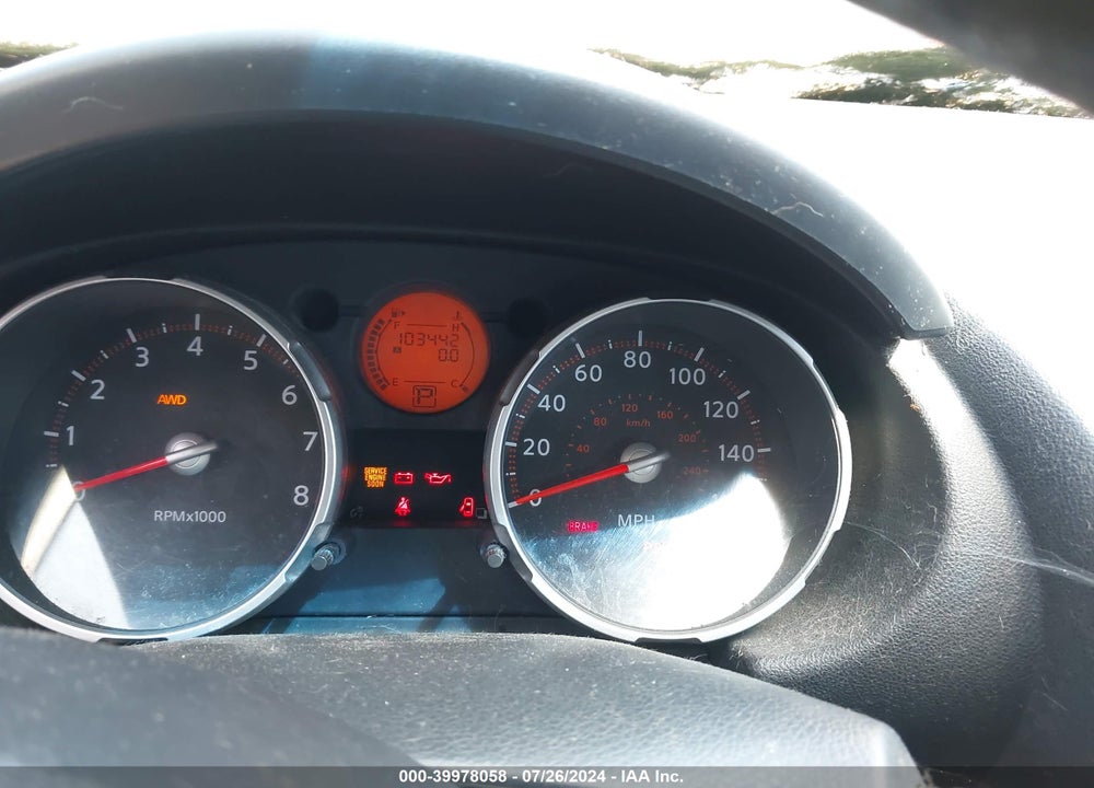 2008 NISSAN ROGUE S VIN: JN8AS58V68W134147