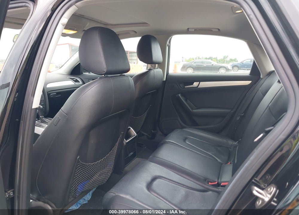 2012 AUDI A4 2.0T PREMIUM VIN: WAUBFAFL3CA117565