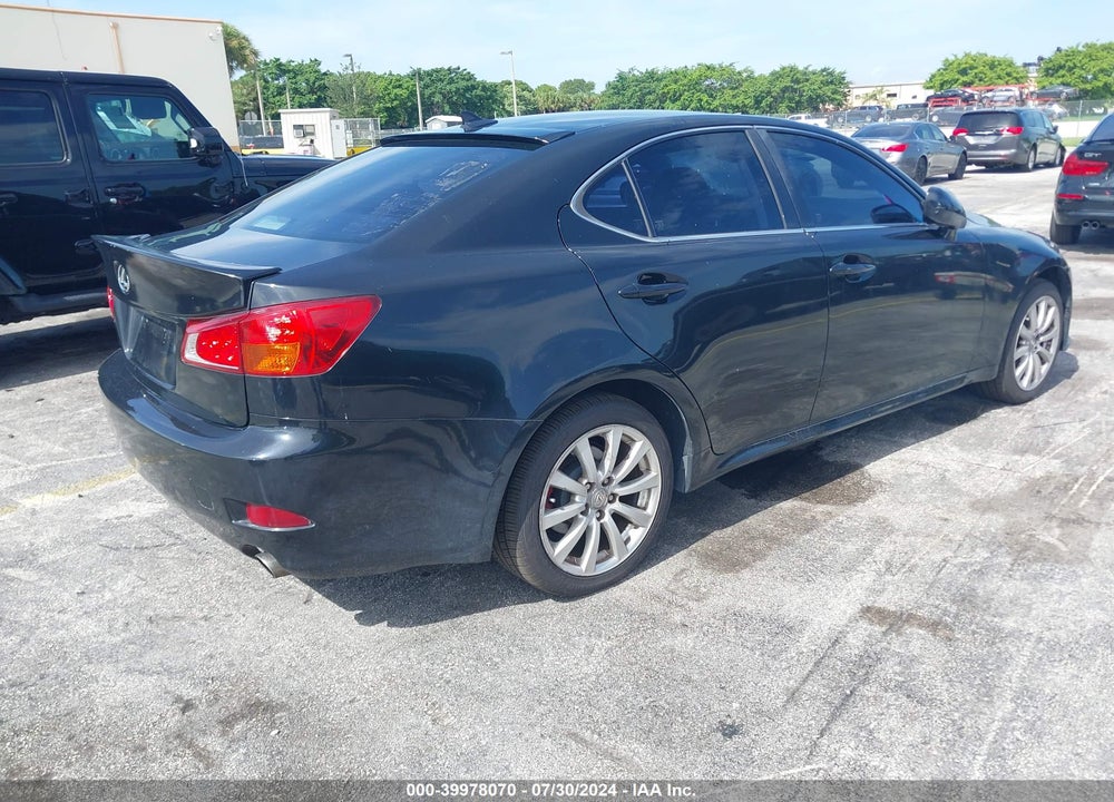 2007 LEXUS IS 250 VIN: JTHCK262072019091