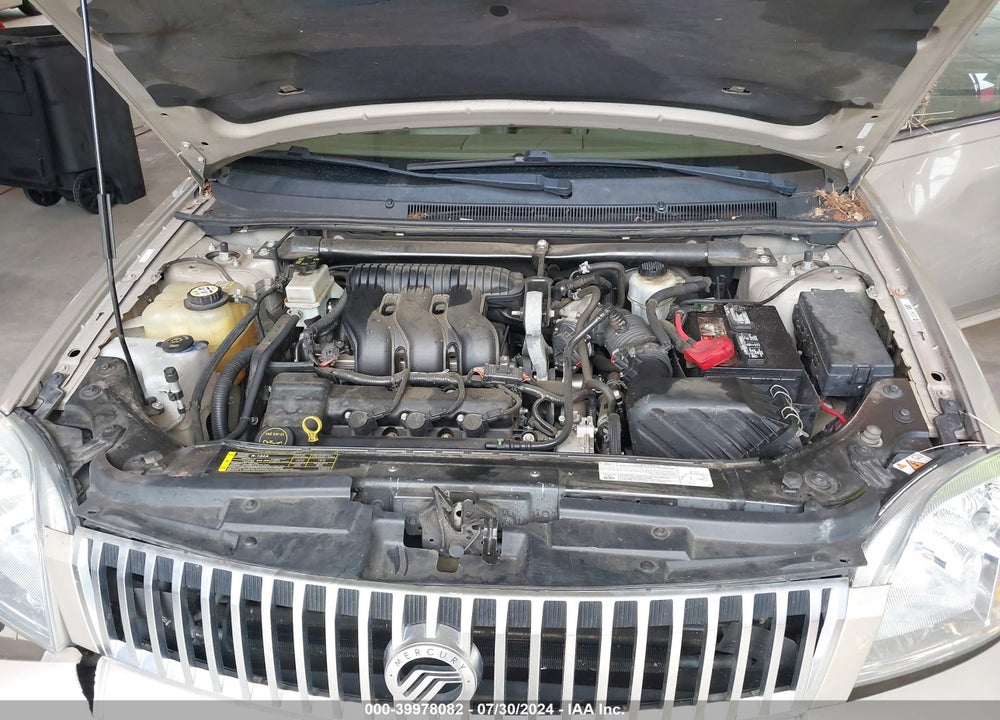 2007 MERCURY MONTEGO PREMIER VIN: 1MEHM42187G602326