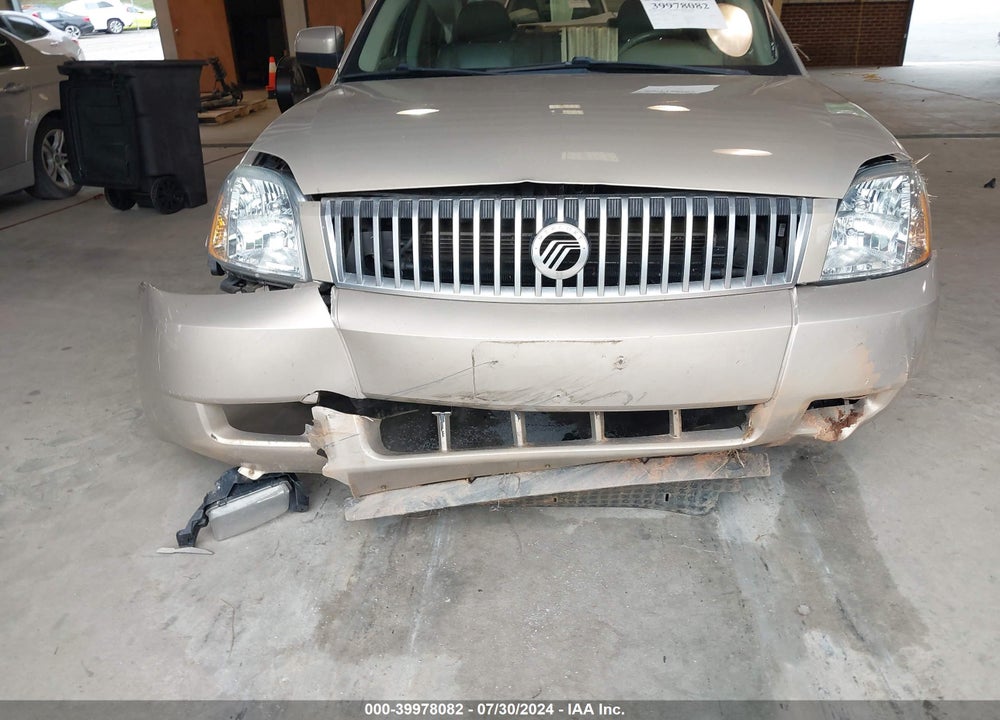 2007 MERCURY MONTEGO PREMIER VIN: 1MEHM42187G602326