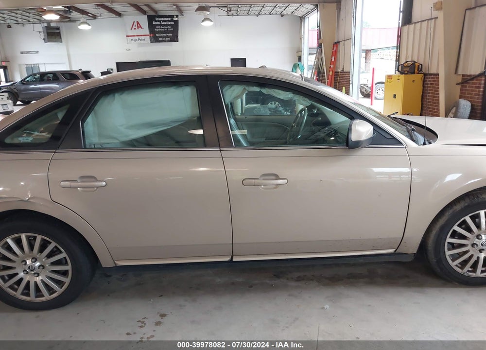 2007 MERCURY MONTEGO PREMIER VIN: 1MEHM42187G602326