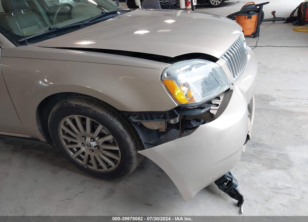 2007 MERCURY MONTEGO PREMIER VIN: 1MEHM42187G602326