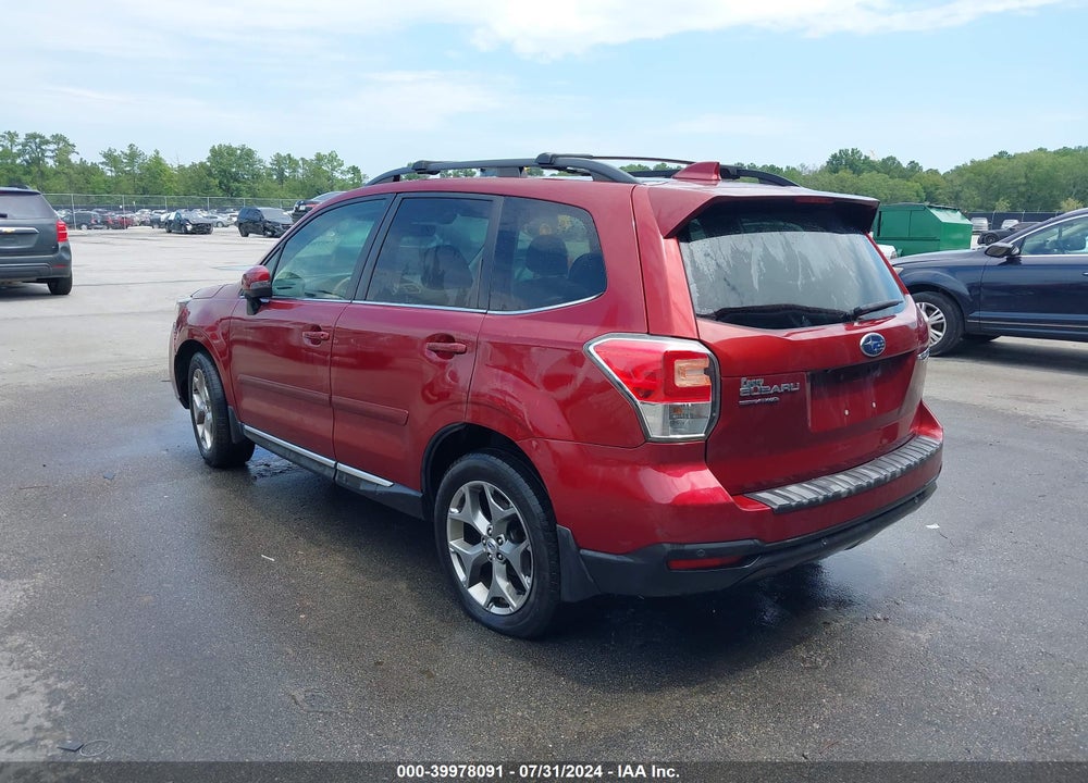 2017 SUBARU FORESTER 2.5I TOURING VIN: JF2SJAWC9HH451827