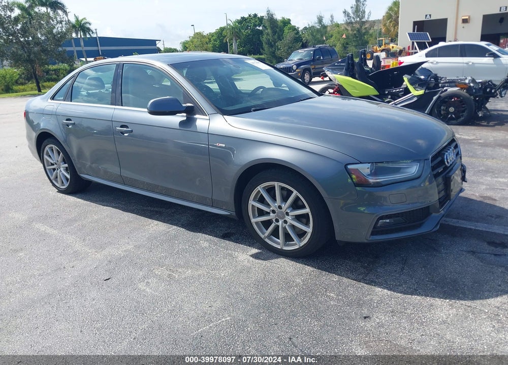 2014 AUDI A4 2.0T PREMIUM VIN: WAUFFAFL0EN036830