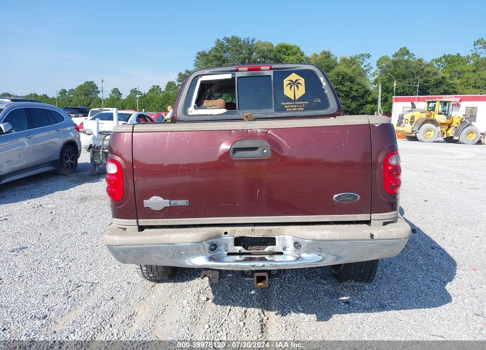 2003 FORD F-150 LARIAT/XLT VIN: 1FTRW08L83KD09955
