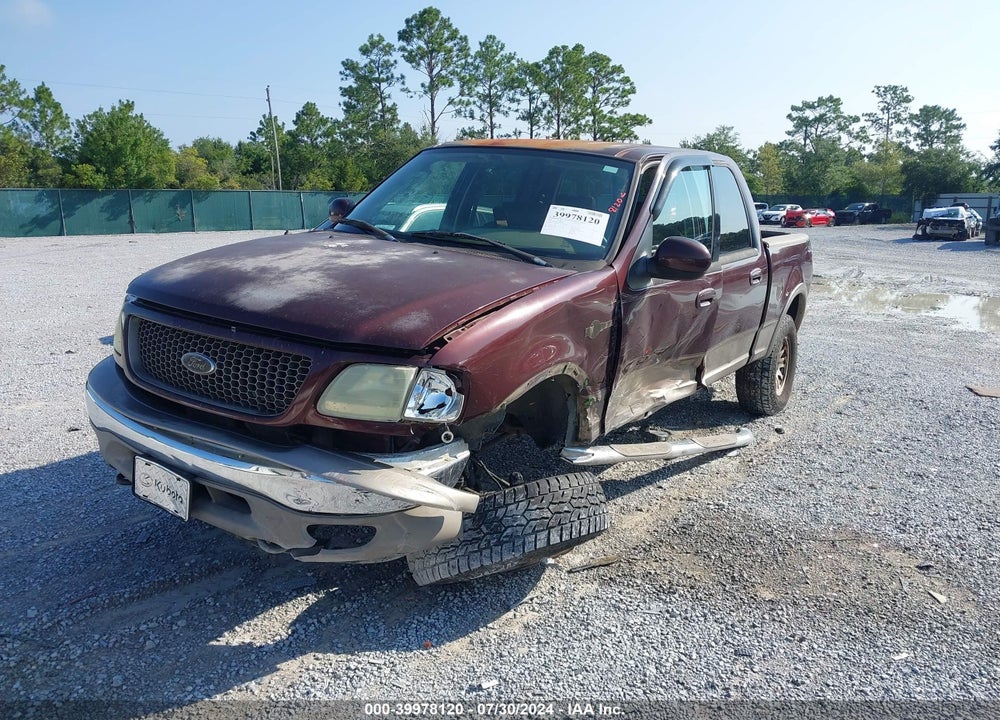 2003 FORD F-150 LARIAT/XLT VIN: 1FTRW08L83KD09955