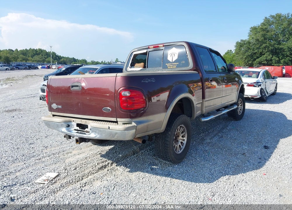 2003 FORD F-150 LARIAT/XLT VIN: 1FTRW08L83KD09955