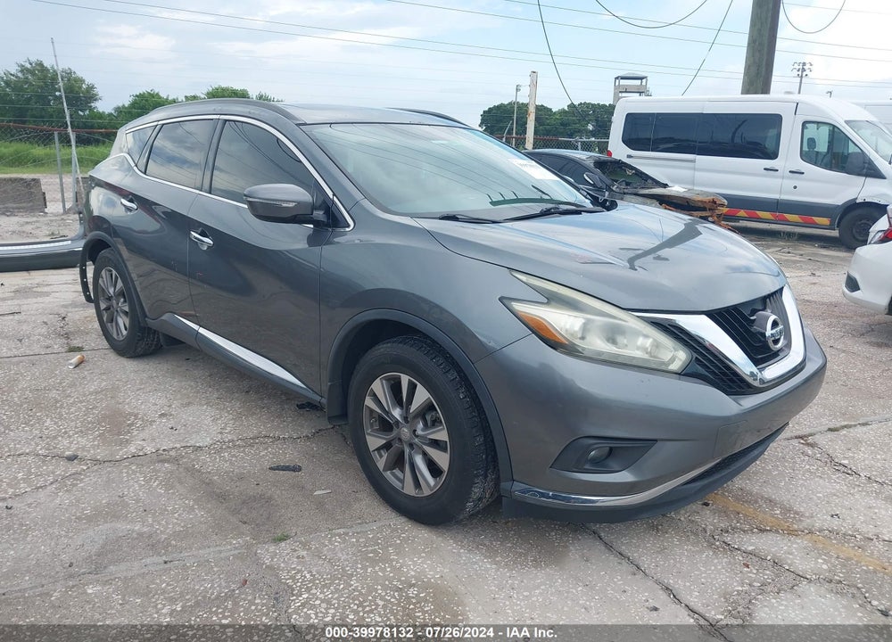 2015 NISSAN MURANO SV VIN: 5N1AZ2MG9FN221021