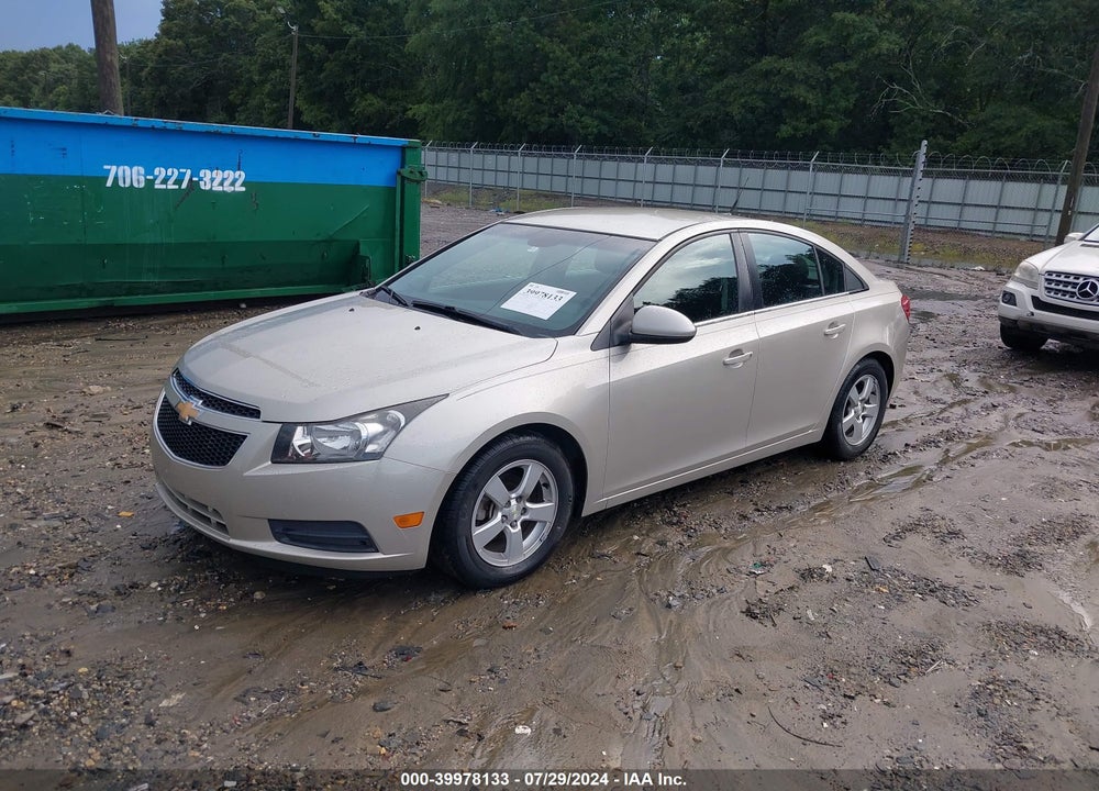 2014 CHEVROLET CRUZE 1LT AUTO VIN: 1G1PC5SBXE7445869