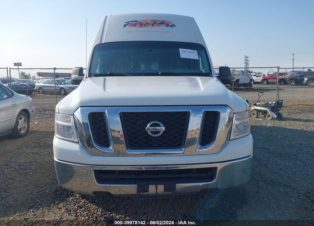 2013 NISSAN NV CARGO NV2500 HD SV V6 VIN: 1N6BF0LY3DN110376
