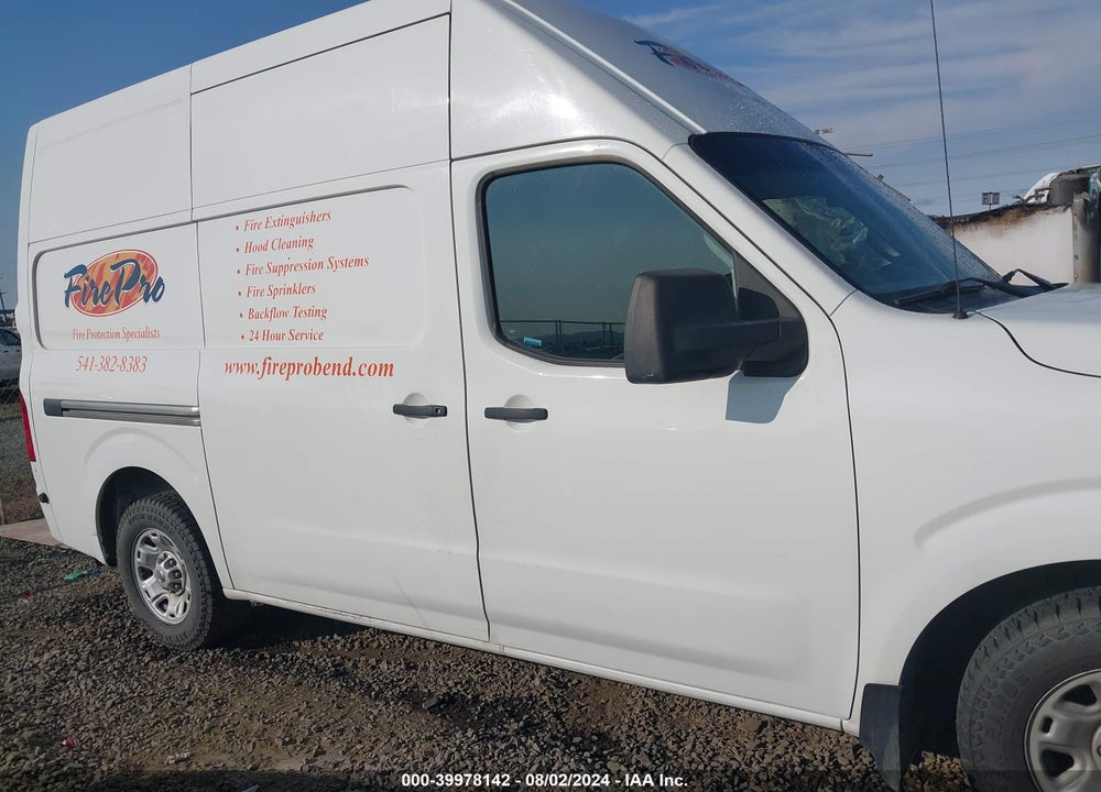 2013 NISSAN NV CARGO NV2500 HD SV V6 VIN: 1N6BF0LY3DN110376