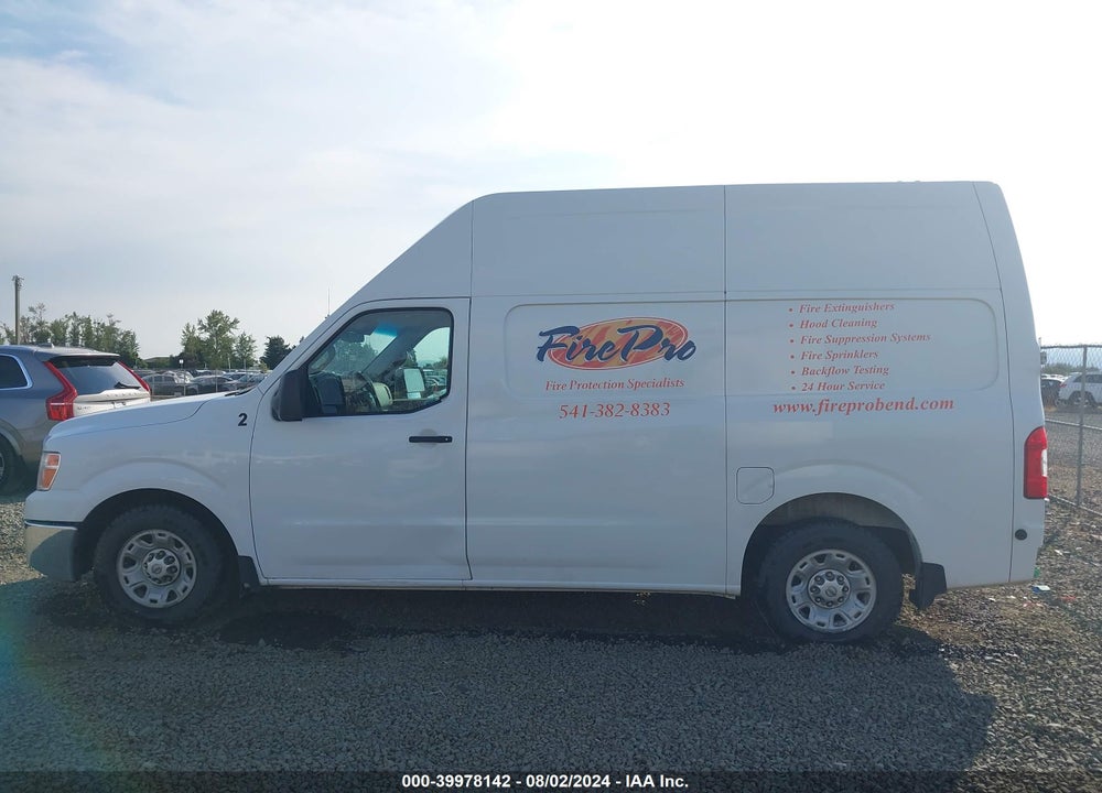 2013 NISSAN NV CARGO NV2500 HD SV V6 VIN: 1N6BF0LY3DN110376