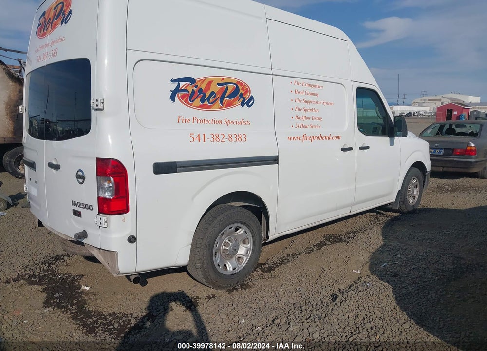 2013 NISSAN NV CARGO NV2500 HD SV V6 VIN: 1N6BF0LY3DN110376