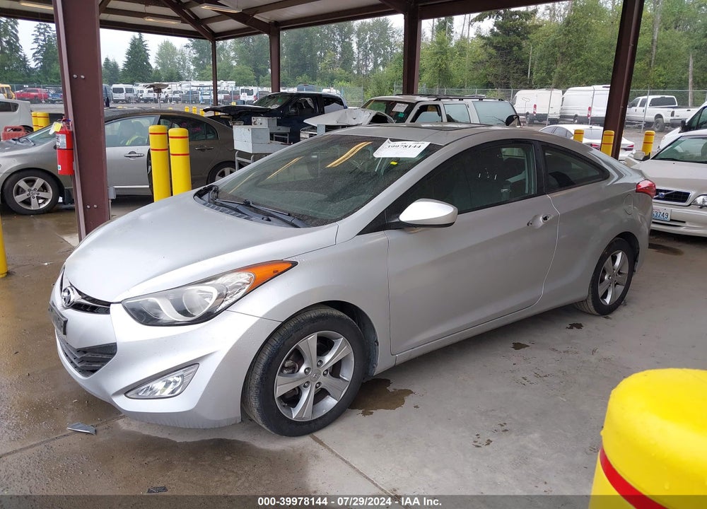 2013 HYUNDAI ELANTRA GS VIN: KMHDH6AE5DU015367