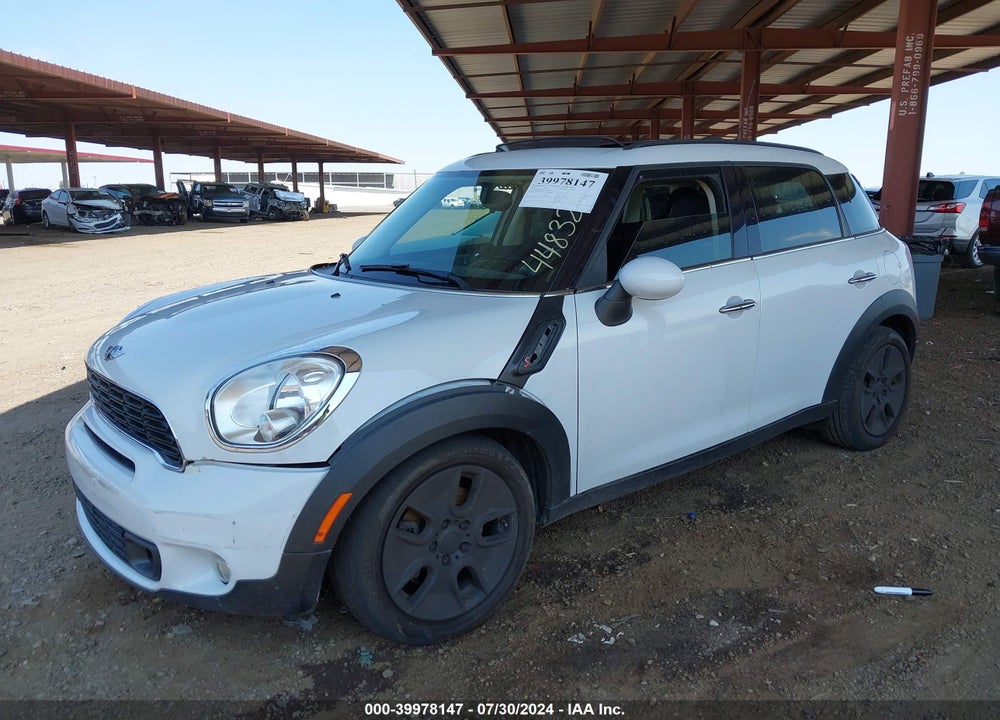 2012 MINI COOPER S COUNTRYMAN VIN: WMWZC3C57CWL82209