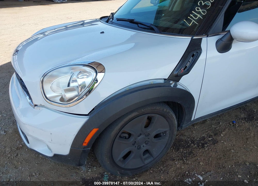 2012 MINI COOPER S COUNTRYMAN VIN: WMWZC3C57CWL82209